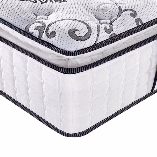 Quality Sleep Well Royal Luxury Full Inch High Density Swirl Gel Memory Rebonded Foam Mattress