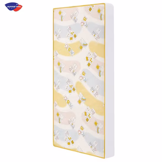 Waterproof Latex High Density Foam Mattress Hybrid Twin Single Size Cot Baby Children′s Crib Mattress
