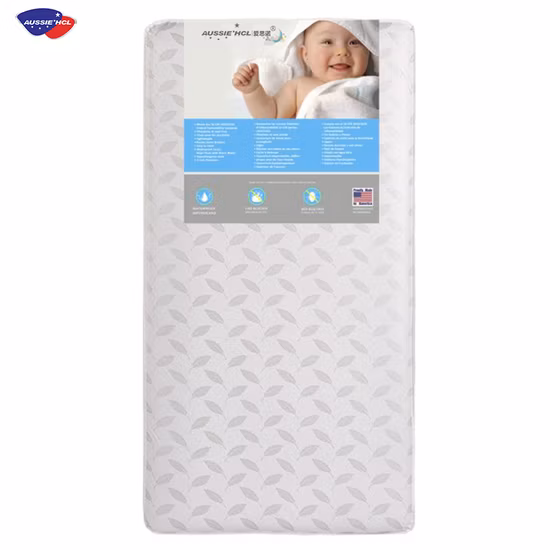 Materasso per culla in memory foam gel per lettino ibrido singolo, impermeabile, per bambini
